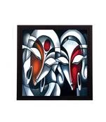 Radha Krishna Satin Matt Texture UV Art Painting