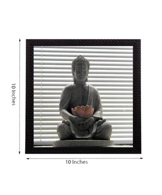 Divine Lord buddha Satin Matt Texture UV Art Painting 2