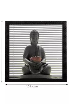 Divine Lord buddha Satin Matt Texture UV Art Painting