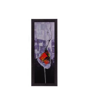 Colorful Dancing Girl Satin Matt Texture UV Art Painting 1