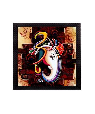 Face Of Ganesha Satin Matt Texture UV Art Painting 1