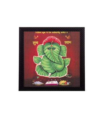Abstract Lord Ganesha Satin Matt Texture UV Art Painting 1