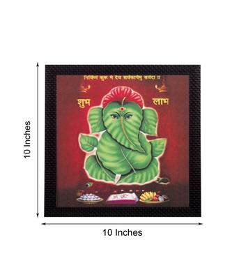 Abstract Lord Ganesha Satin Matt Texture UV Art Painting 2