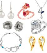 Multicolor crystal jewellery