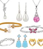 Multicolor crystal jewellery