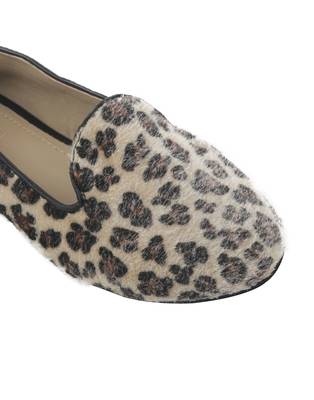 Trends & Trades Women Brown & Black Leopard Print Ballerinas 5