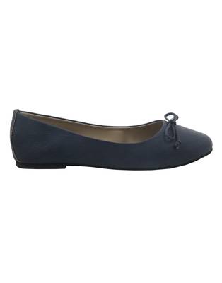 Trends & Trades Blue Preforated Design Ballerinas Shoes 3