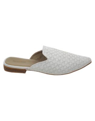 Trends & Trades Mules Shoes with Stitched on Synthetic in White 3
