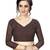 Beige printed georgette saree with blouse