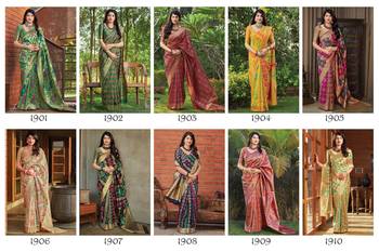 Black woven banarasi silk saree with blouse 2