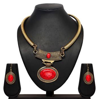 Maroon necklace-sets 2