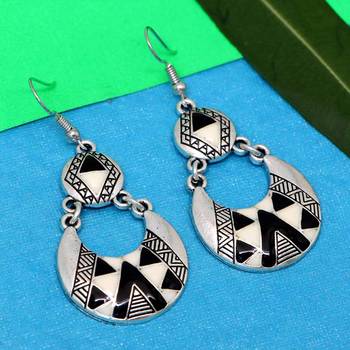Black danglers-drops 1