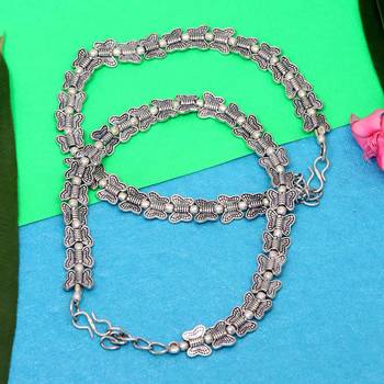 Silver anklets 1