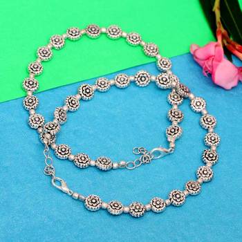 Silver anklets 1