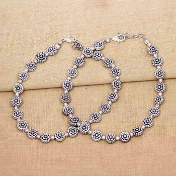 Silver anklets 2