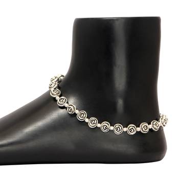 Silver anklets 3