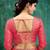 Light green plain silk saree with blouse