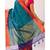 Blue Banarasi Cot Silk saree with blouse with zari saree with blouse