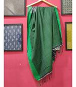 Dark  Grey Bengal cotton Handloom saree with blouse