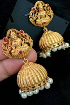 Gorgeous Antique Laxmi Earrings