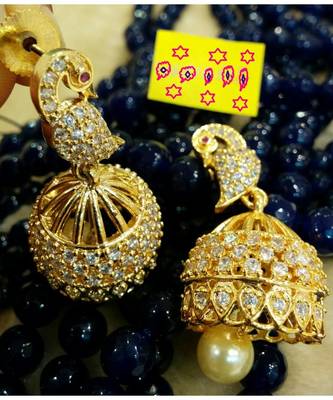 Gorgeous Peacock  Earrings 1