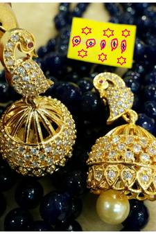 Gorgeous Peacock  Earrings