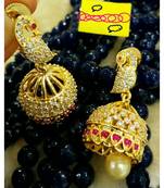 Gorgeous Peacock  Earrings