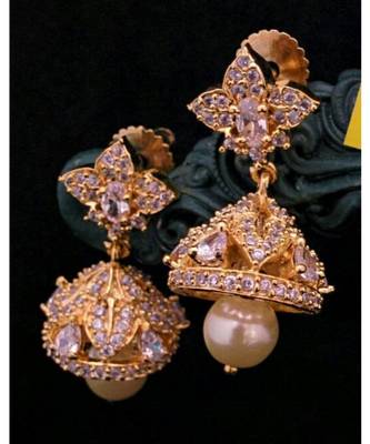 White Colour   Jhumkas 1
