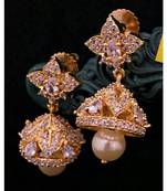 White Colour   Jhumkas