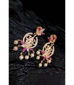 And Ruby With Laxmi Dangler Drops