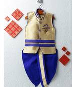Boys Blue Dhoti Kurta Set