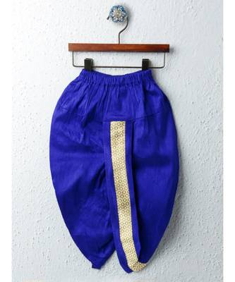 Boys Blue Dhoti Kurta Set 5