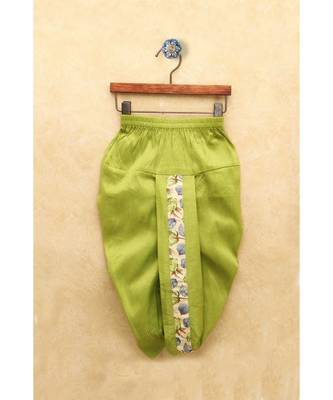 Boys Green Dhoti Kurta Set 5