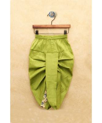 Boys Green Dhoti Kurta Set 6