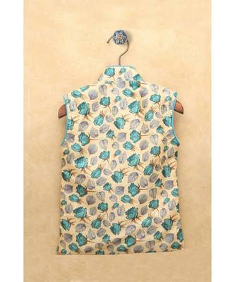 Boys Blue Dhoti Kurta Set 3