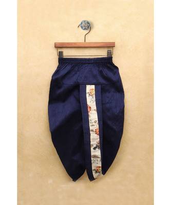 Boys blue Dhoti Kurta Set 5