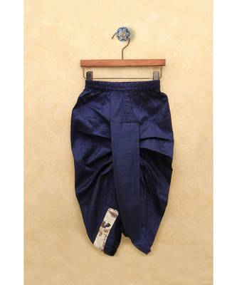 Boys blue Dhoti Kurta Set 6