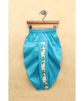Boys Blue Dhoti Kurta Set 5