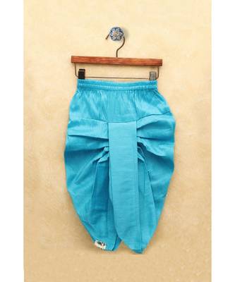 Boys Blue Dhoti Kurta Set 6