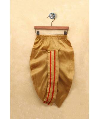 Boys Orange Dhoti Kurta Set 5