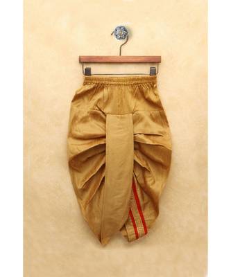 Boys Orange Dhoti Kurta Set 6