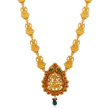 Gold diamond necklace-sets 2