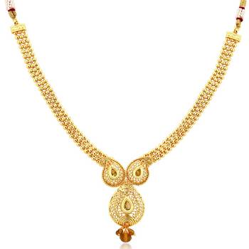 Gold diamond necklace-sets 2