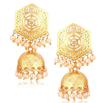 Gold pearl necklace-sets 3