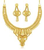 Gold diamond necklace-sets
