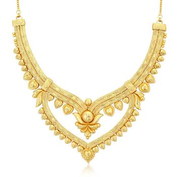 Gold diamond necklace-sets 2