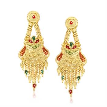 Gold diamond necklace-sets 3