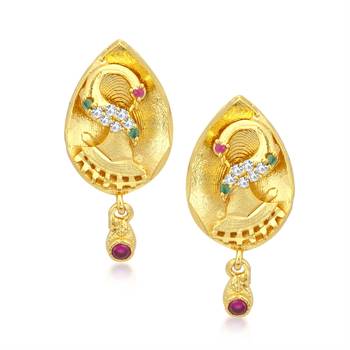 Gold diamond necklace-sets 3