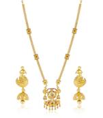 Gold diamond necklace-sets