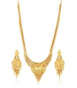 Gold diamond necklace-sets